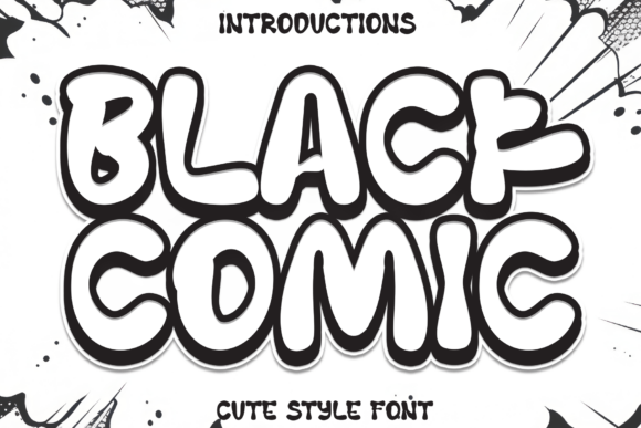 Black Comic: A Bold Display Typeface for Modern Editorial Design