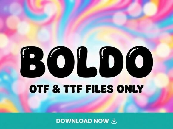 Boldo: The Massive Display Sans for Playful Editorial Design