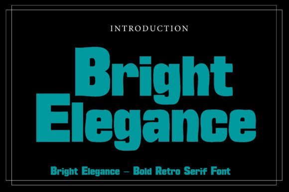 Bright Elegance: The Groovy Display Font That Elevates Campaigns