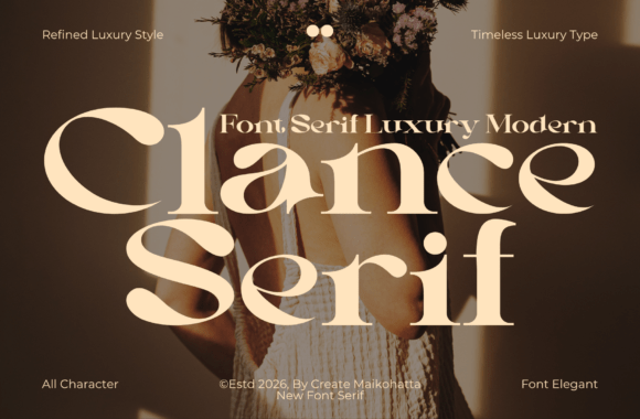 Clance: The Premium Serif Typeface for Modern Digital Design