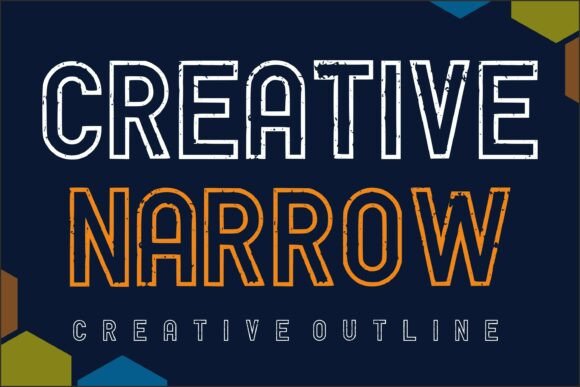Creative Narrow: The Bold Condensed Display Font for Modern Web Design