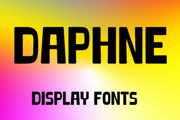 Daphne: The Bold Display Font for Modern Branding
