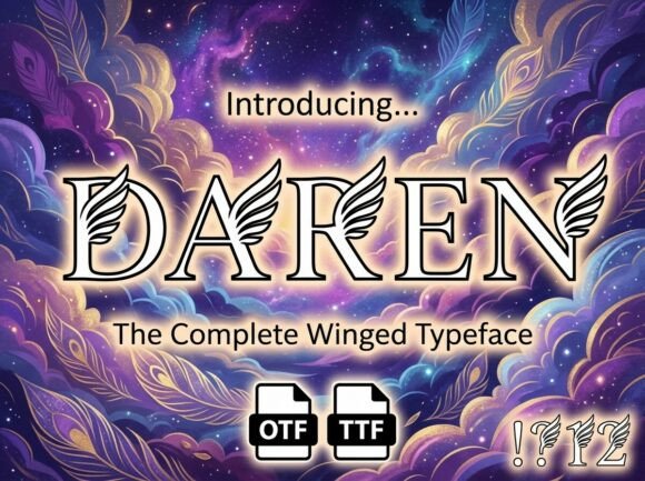 Daren: A Display Font That Elevates Web Design