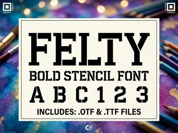 Felty: A Stunning Display Font for Digital Branding