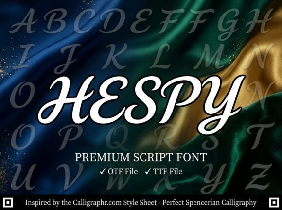 Hespy: A Stunning Display Font for Editorial Design