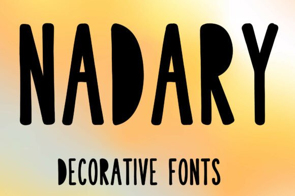 Nadary: The Creative Typeface for Modern Campaigns