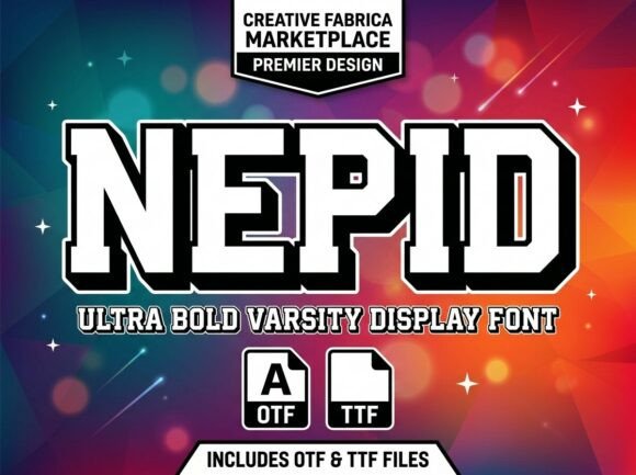 Nepid: The Heroic Display Font for Bold Campaigns
