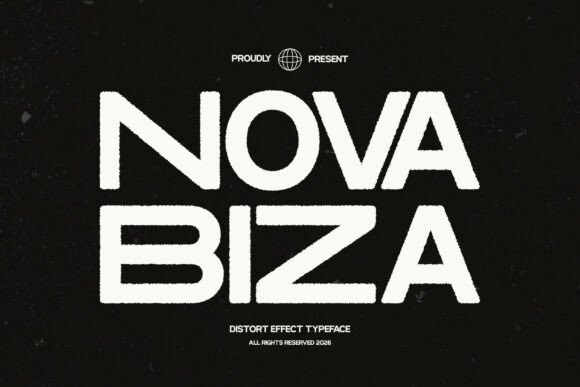Nova Biza: The Modern Display Font for Bold Brand Identity