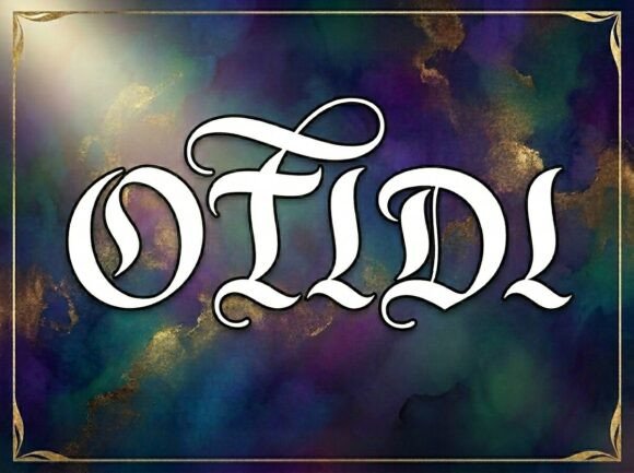 Otidi: A Stunning Display Font for Editorial Design