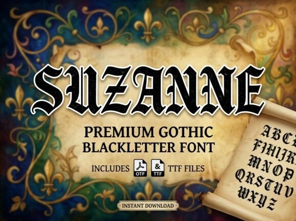 Suzanne Display Font: A Maker's Guide to Bold Branding