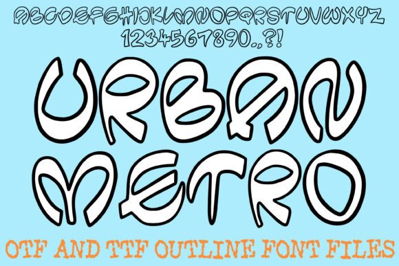 Urban Metro: The Dynamic Display Typeface for High-Energy Campaigns