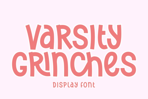Varsity Grinches: The Ultimate Display Typeface for Athletic Web Design
